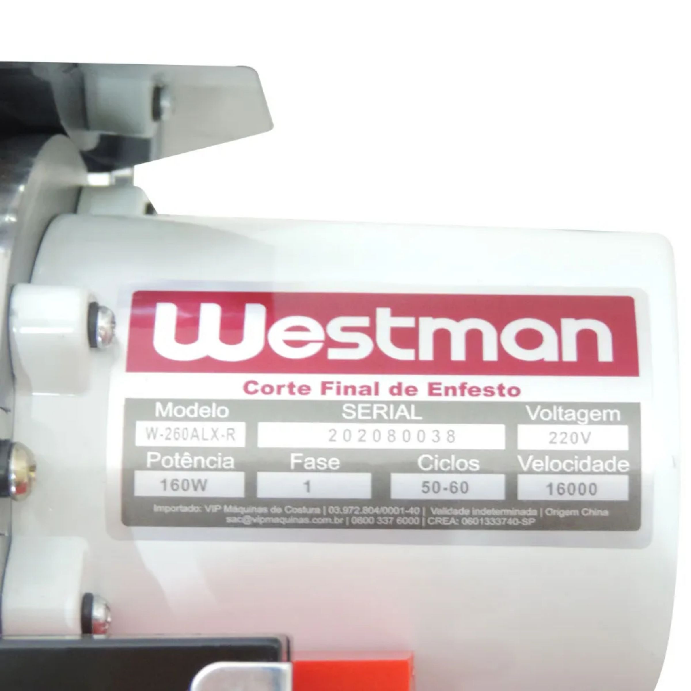 Maquina De Cortar Final De Enfesto 5" Polegadas - Westman - Imagem 4