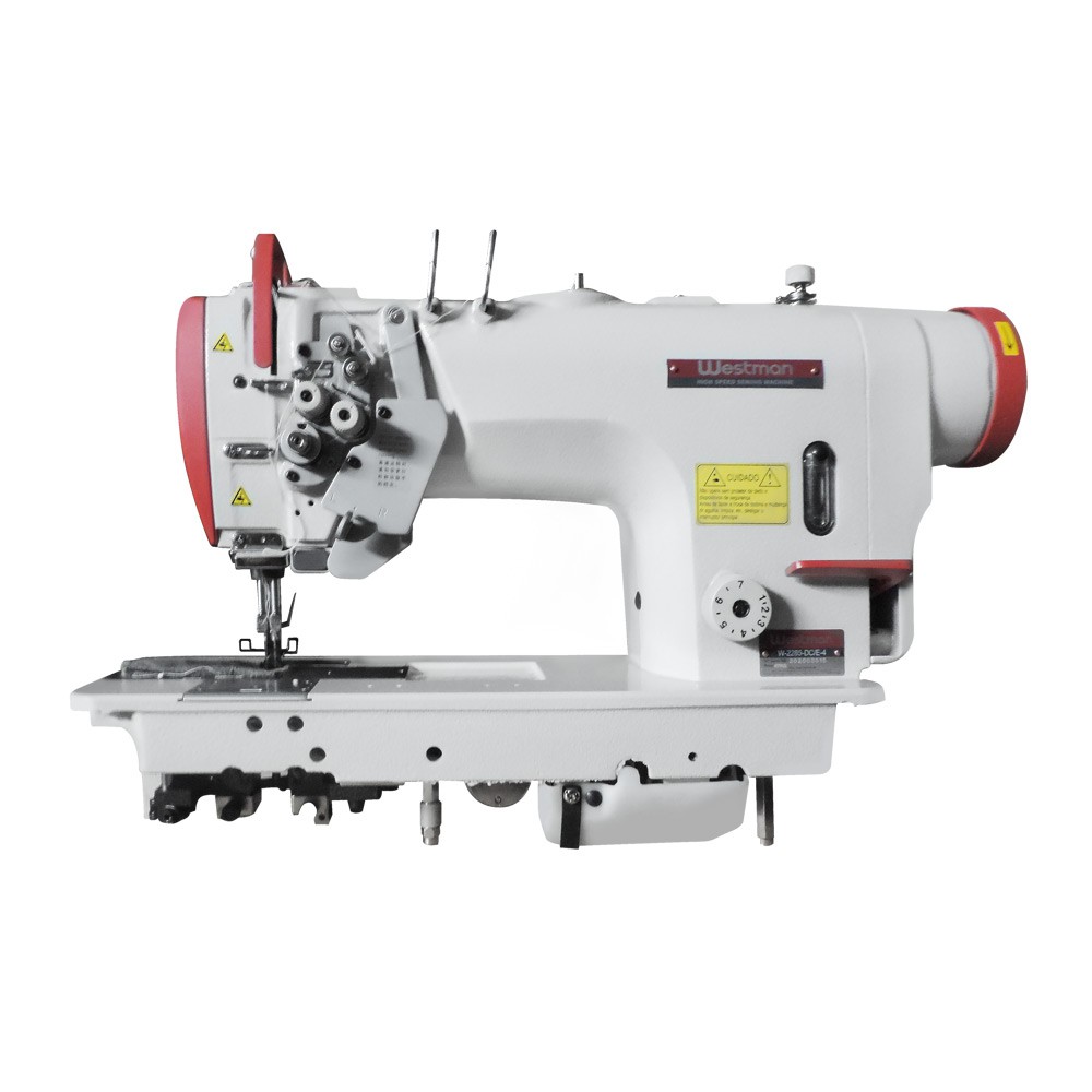 Máquina De Costura Pespontadeira 02 Agulhas Alternada Direct Drive Pesada W-2285Dc4/E - Imagem 5