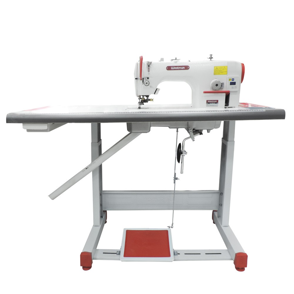 Máquina De Costura Industrial Reta Com Refilador Direct Drive W-706 Dc/E Westman - Imagem 6